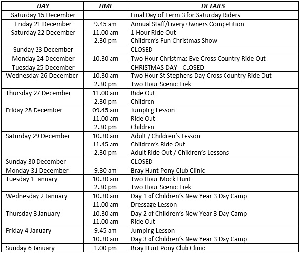 Christmas Programme 2 2018